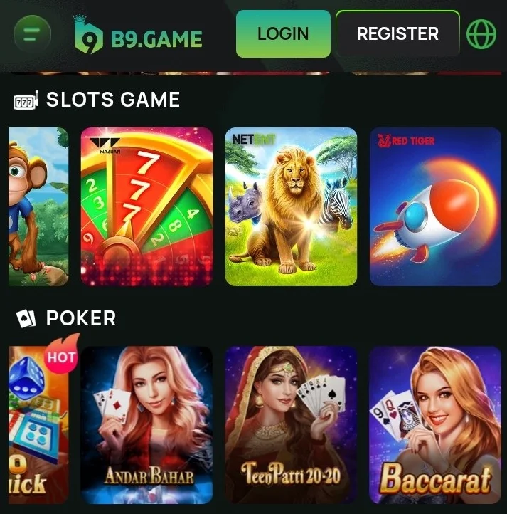 B9 Game 120% welcome bonus with JazzCash and Easypaisa support in Pakistan